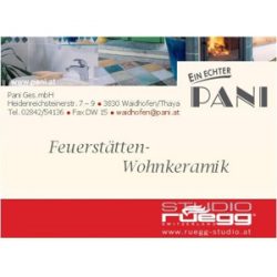 Pani Feuerstätten Wohnkeramik